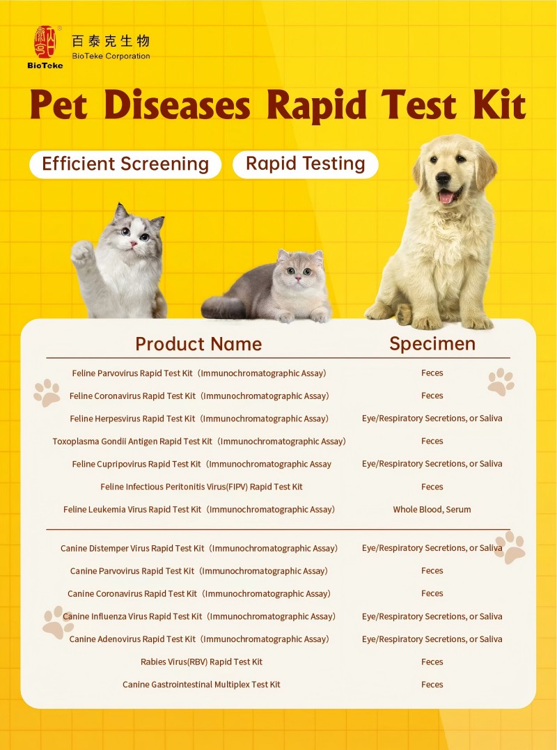 bioteke pet diseases test kit Испытательный комплект Biotek