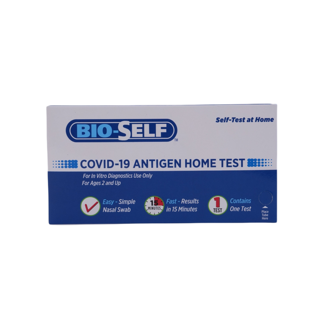 COVID-19 (SARS-COV-2) Антигеновый домашний тест с сертификацией EUA 