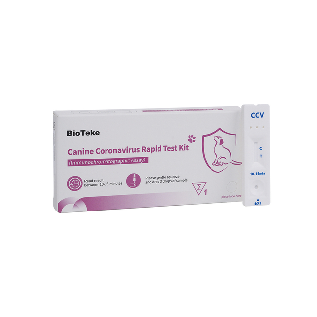 Canine Coronavirus (CCV) быстрый тестовый набор (иммунохроматографический анализ) ICA2301-1