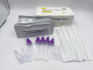 Фабрика снабжения переднего носа-мазона Radt SARS-COV-2 Испытательный комплект антигена (5 тестов на коробку)